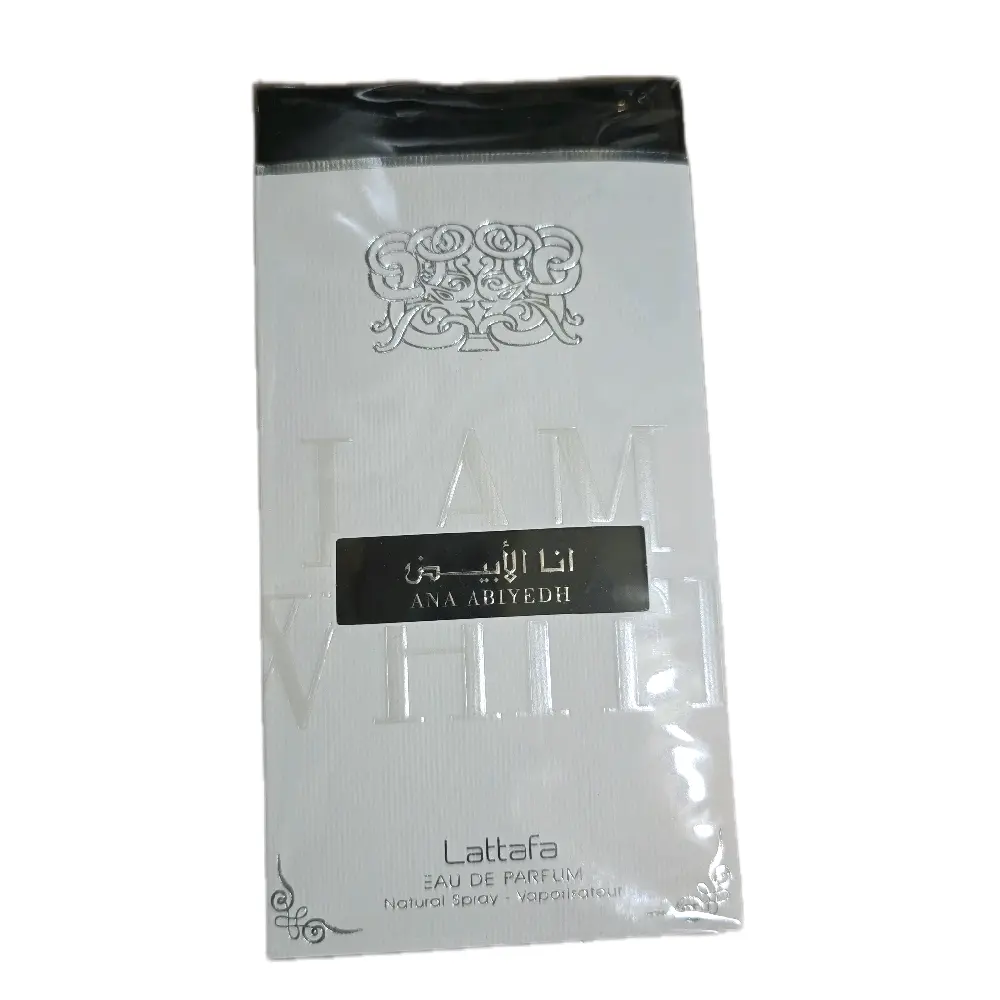 Lattafae Ana Abyiedh Eau de Parfum 2.4 oz - Violet Scented Fragrance Oil in Clear Packaging