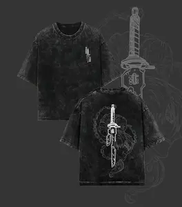 Toji Vintage Oversized Washed Tee Unisex Oversize Anime Manga Lightweight Cotton T-Shirt, Hoodies & Sweater Wash Gift For Anime Fan, Anime Lover