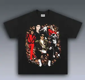 VINTAGE TEE MICHAEL JACKSON V3.31 T-shirt Unisex Crewneck Made In 100% Cotton, Design & Printed In The USA