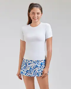 Seamless Short Sleeve Yoga Tops