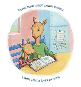 USED-Llama Llama Loves to Read by Anna Dewdney (Hardcover)
