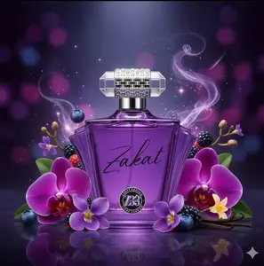 ZAKAT PARFUMS Z33 Unisex Eau De Parfum, 100 ML, with Amber-Musk and Jasmine Notes