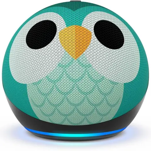 Amazon - Echo Dot Kids (5th Gen, 2022 Release) with Alexa - Owl