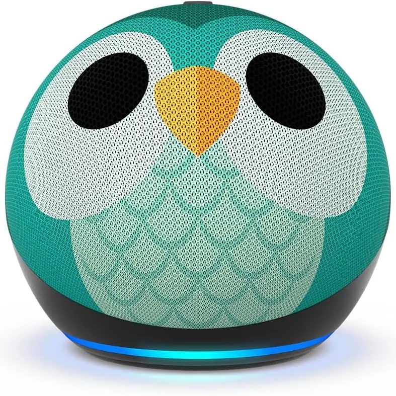Amazon - Echo Dot Kids (5th Gen, 2022 Release) with Alexa - Owl