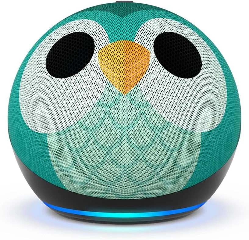 Amazon - Echo Dot Kids (5th Gen, 2022 Release) with Alexa - Owl