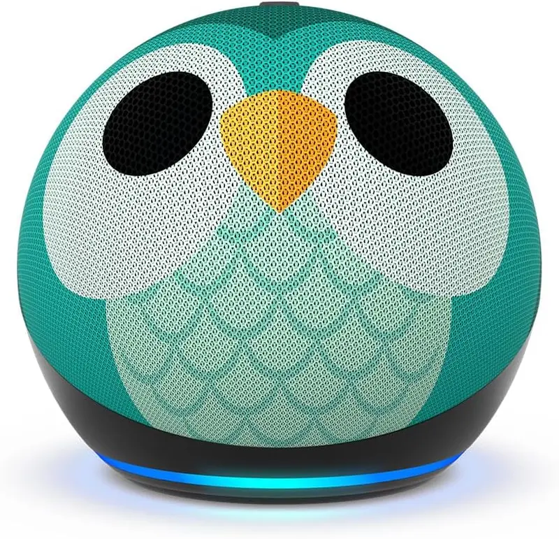 Amazon - Echo Dot Kids (5th Gen, 2022 Release) with Alexa - Owl