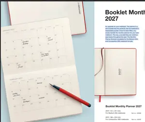 2027 Leuchtturm 1917 Booklet Monthly Planner