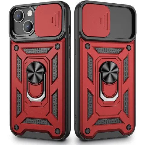 phone case for iPhone 18 17 16 15 14 13 Pro Max case Plus, Handheld Magnetic Phone cases for iphone 17 pro max cases/iphone 18 pro max with Slide Camera Cover, 360° Rotatable Ring Stand for Device Protection, Accessories