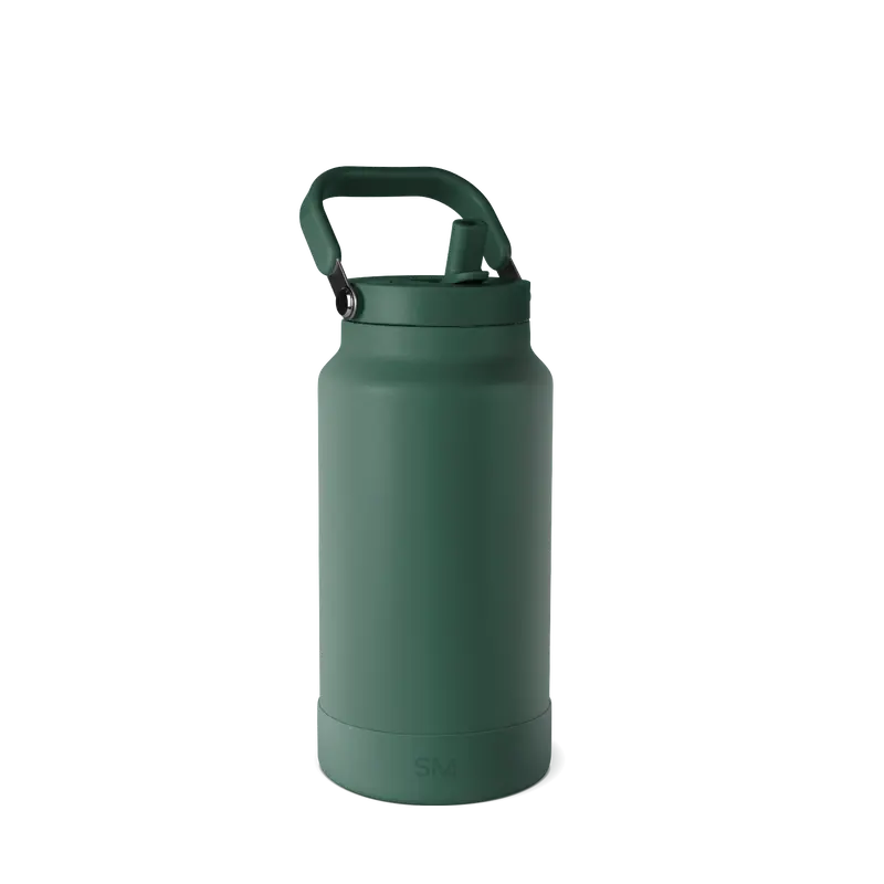 Simple Modern Trek Pivot Jug 64oz - Leak Proof, Straw & Chug Lid, Silicone Boot, Dishwasher Safe Water Bottle