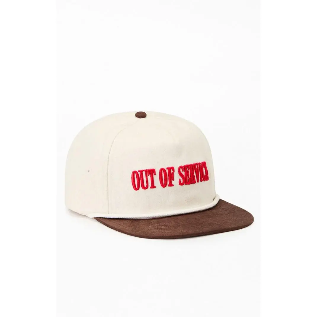 Pacsun Men's Out of Service Wool Golfer Dad Hat Pacsun Men's Out of Service Wool Golfer Dad Hat
