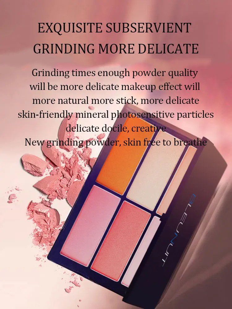 BLEUNUIT SIX-FACE COLORS POWDER BLUSHER