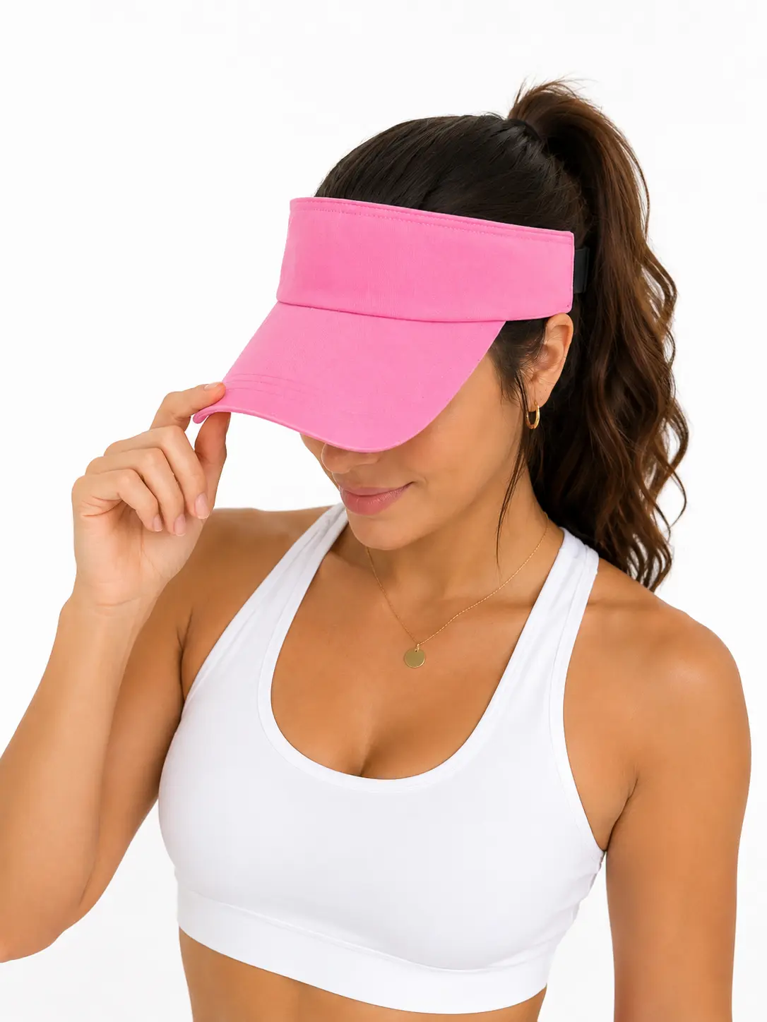 Unisex Adjustable Sports Visor, Breathable Outdoor Sun Protection Head Safety Equipment Hat