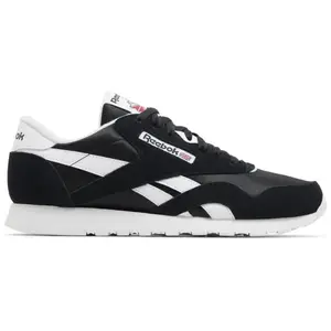 Reebok Classic Nylon Core Black Men's Fashion Shoes New