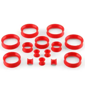 Kaos Red Silicone Skin Eyelets