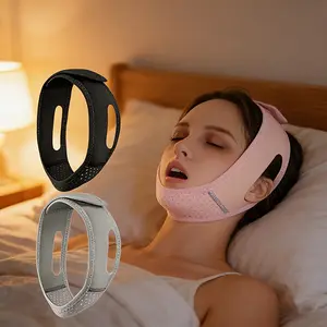 Facial Shaping Support Belt, Sleep Aid To Prevent Mouth Breathing, and Facial Bandage for Tightening Nasolabial Folds.