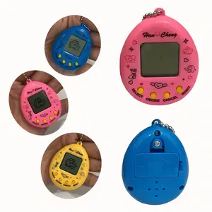 Virtual pet game console, feed the elf handheld electronic pet machine, nostalgic game console, childhood toy gift for boys and girls, virtual elf nurturing game console