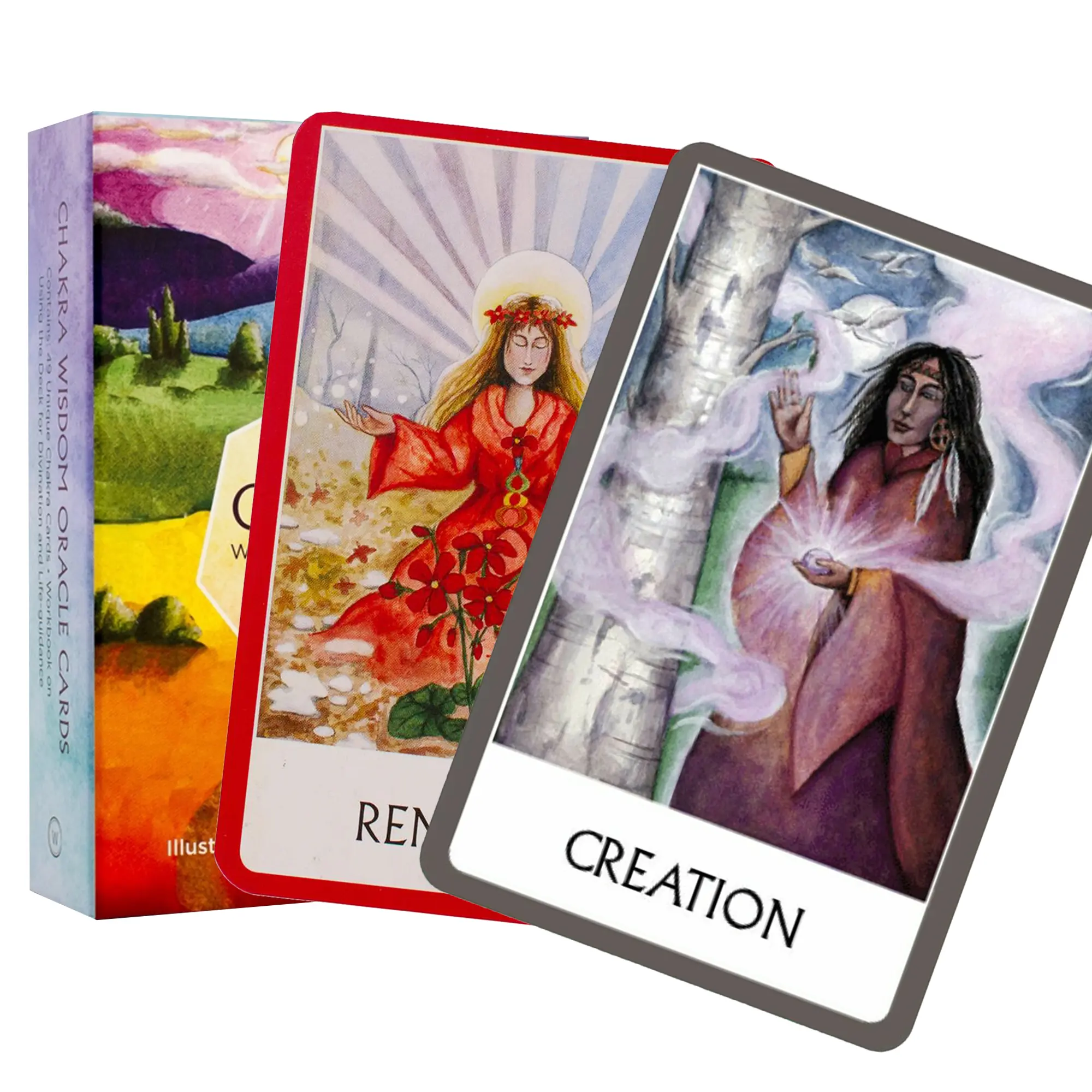 1pc Oracle Cards Deck, Tarot Mysterious Divination Game Board Game