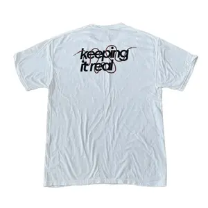 Fly Kicks 'Keeping It Real" White Tee Unisex