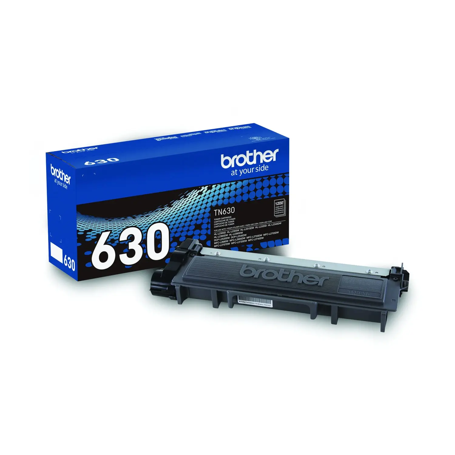 Brother TN630 Standard Yield Black Toner Cartridge