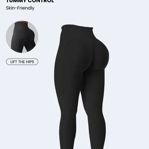 Women's High Waist Sports Tight Pants, High Waist Leggings, Skinny Sports Leggings, Elastic Yoga Pants for Indoor Outdoor Use, Women Workout Clothes