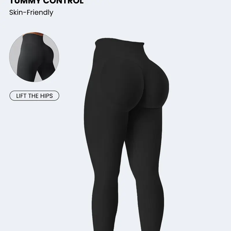 Women's High Waist Sports Tight Pants, High Waist Leggings, Skinny Sports Leggings, Elastic Yoga Pants for Indoor Outdoor Use, Women Workout Clothes