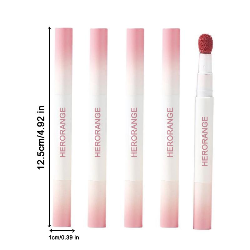5 Pcs Velvet Smooth Lip Glaze Set Cosmetic Waterproof Long Lasting Non Stick Cup Matte Lipstick Moisturizing Easy To Apply Silky Lip glossy Makeup