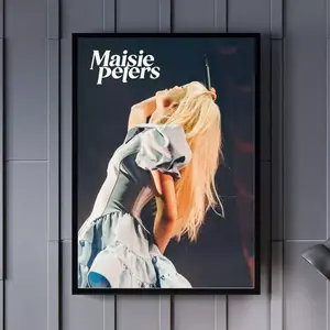 HOT!!!Maisie Peters 2024 Concert Poster