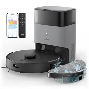 AIRROBO Robot Vacuum and Mop Combo L40+ with 60 Days Self-Empty Home mapping for Hard Floor, Pet Hair