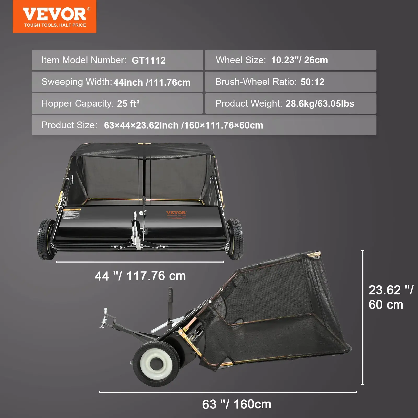 Tow Behind - 44 inch