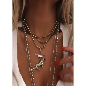 UNLEASHED DEVOTION STATEMENT NECKLACE