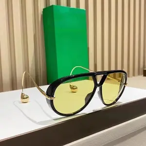 Women's Luxury Oval Sunglasses, Designer-Inspired UV400 Sunnies for Small Faces