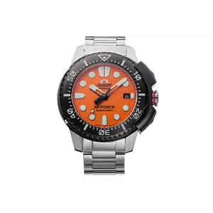 Orient M-Force AC0L ISO 6425 Compliant 200m Diver's Watch with Sapphire Crystal and Anti-Reflective Coating, RA-AC0L08Y00B