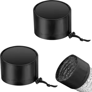 VIVOSUN 2-Pcs. Grow Tent Vent Cover, 4"/8" Duct Filter Vent Cover with Elastic Band and Fixed Buckle for Plant Grow Tent Vent