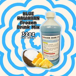 Blue Hawaiian Frozen Drink Mix - Margarita Mix - Slush Machine Mix - Concentrate for Beverages