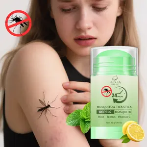 Refreshing Mint Mosquito Repellent Deodorant Stick, Bug Repellent, Contains Mint and Vitamin C, Portable and Convenient, Ideal Gift for Friends