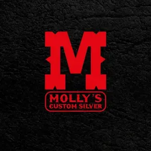 Molly's Custom Silver shop logo