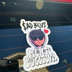 Sad Boyz Junior H Mente Positiva Vinyl Sticker Many Sizes