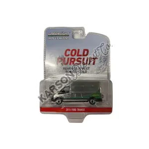 RAW CHASE 2015 Ford Transit Cold Pursuit 2019 (Hollywood Series 43) Diecast 1:64 Scale Model - Greenlight 62040F