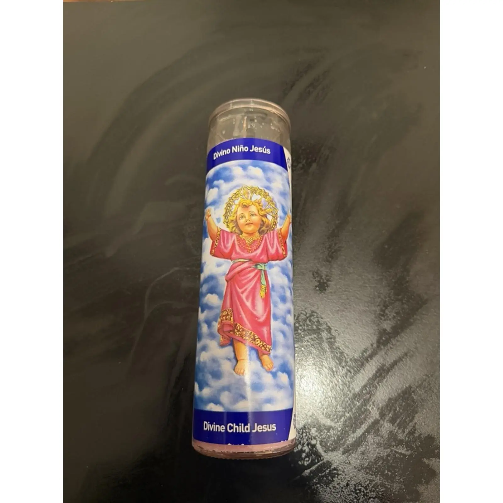 Divine Child Jesus Baby Jesus Candle - Religious Home Decor for Faithful Families