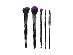 Mystic Blend-5 PC Face & Eye Brush Set for Makeup Application
