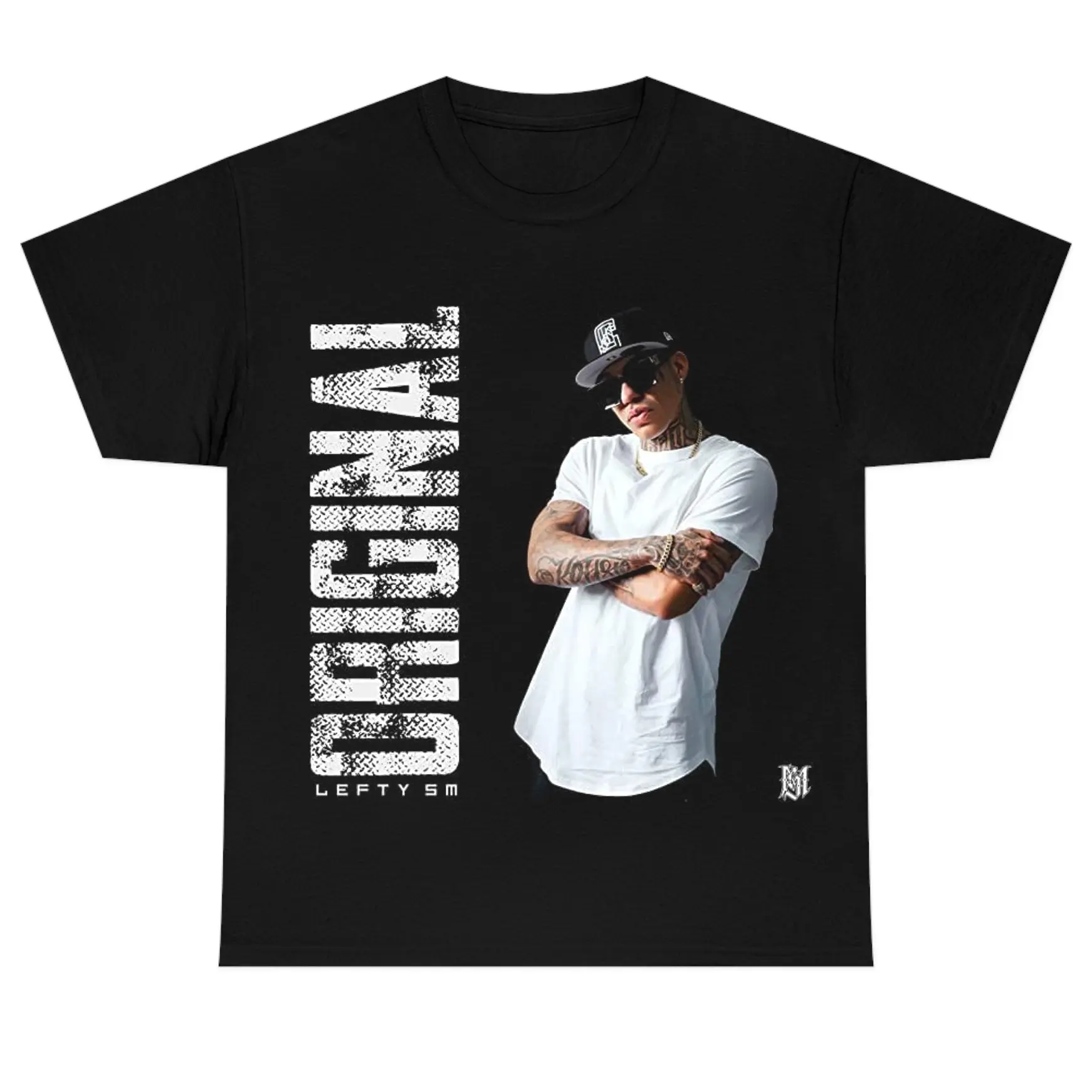 Lefty SM Forever Legend Memorial Graphic Unisex T Shirt HY4756, Shortsleeve, Digital Print, Fitted, Crew Neck, Cotton, All Seasons, 4Xl, 2Xl, 3Xl, 5Xl, Basics, Forever Legend Graphic, Tshirt, Casual, Round Neck