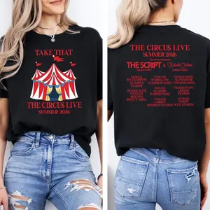 Circus Live Tour Gift 2026 Tshirt, Circus Live Summer Inspired Shirt, World Tour Concert 2026 Tee