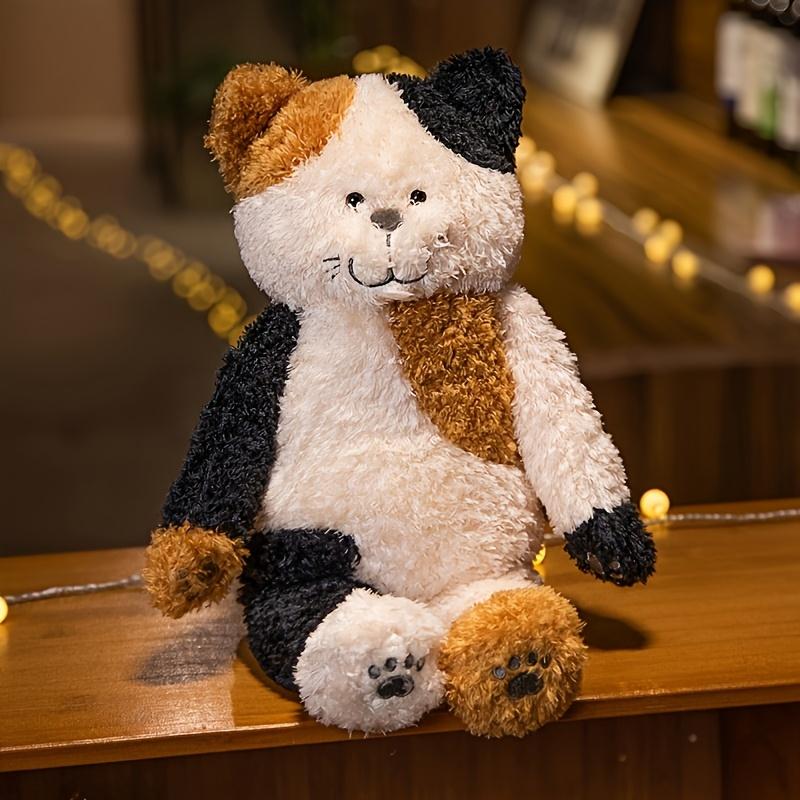 [Adorable Kawaii Cat Plush] Adorable Kawaii Cat Plush Toy | 40cm/15.75in High Quality Cartoon Stuffed Animal | Perfect Gift for Halloween Christmas Birthday Kids