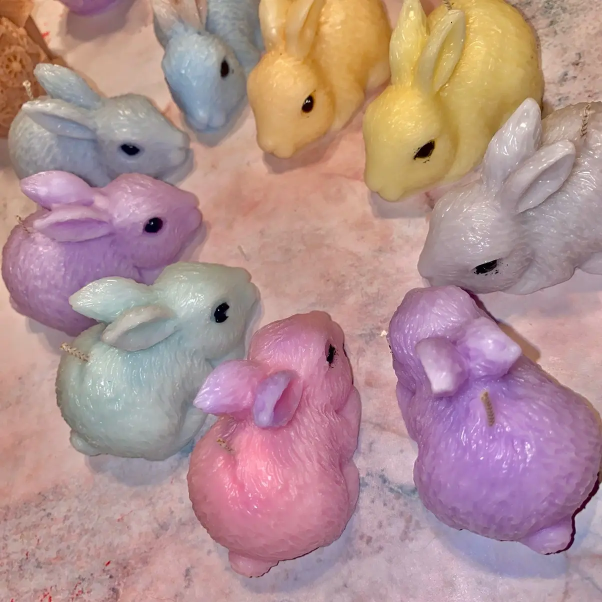 Easter Bunny candles Easter Bunny candles