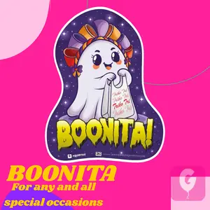 BOONITA 23INCH GHOST BALLOON