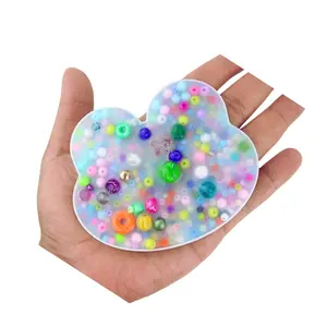 Frog Picky Pad and Tray- Satisfy Your Urge to Pick, Pop and Peel Stress-Free! Soft Squishy Silicone