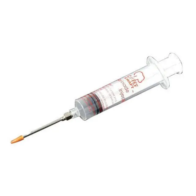 Chef Craft Stainless Steel Kitchen Utensils 21345 Marinade Injector - Pack of 3
