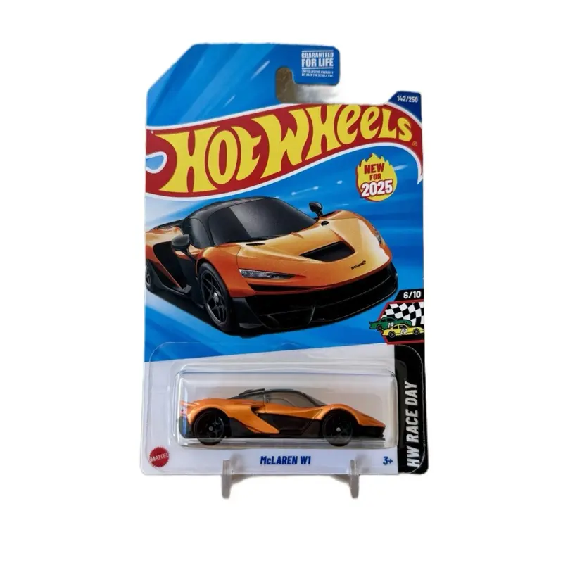 Hot Wheels McLaren W1 (Orange) 1:64 Diecast Car Collectible Model, Model Cars & Diecast Toys, Ideal for Display, Must-Have for Enthusiasts