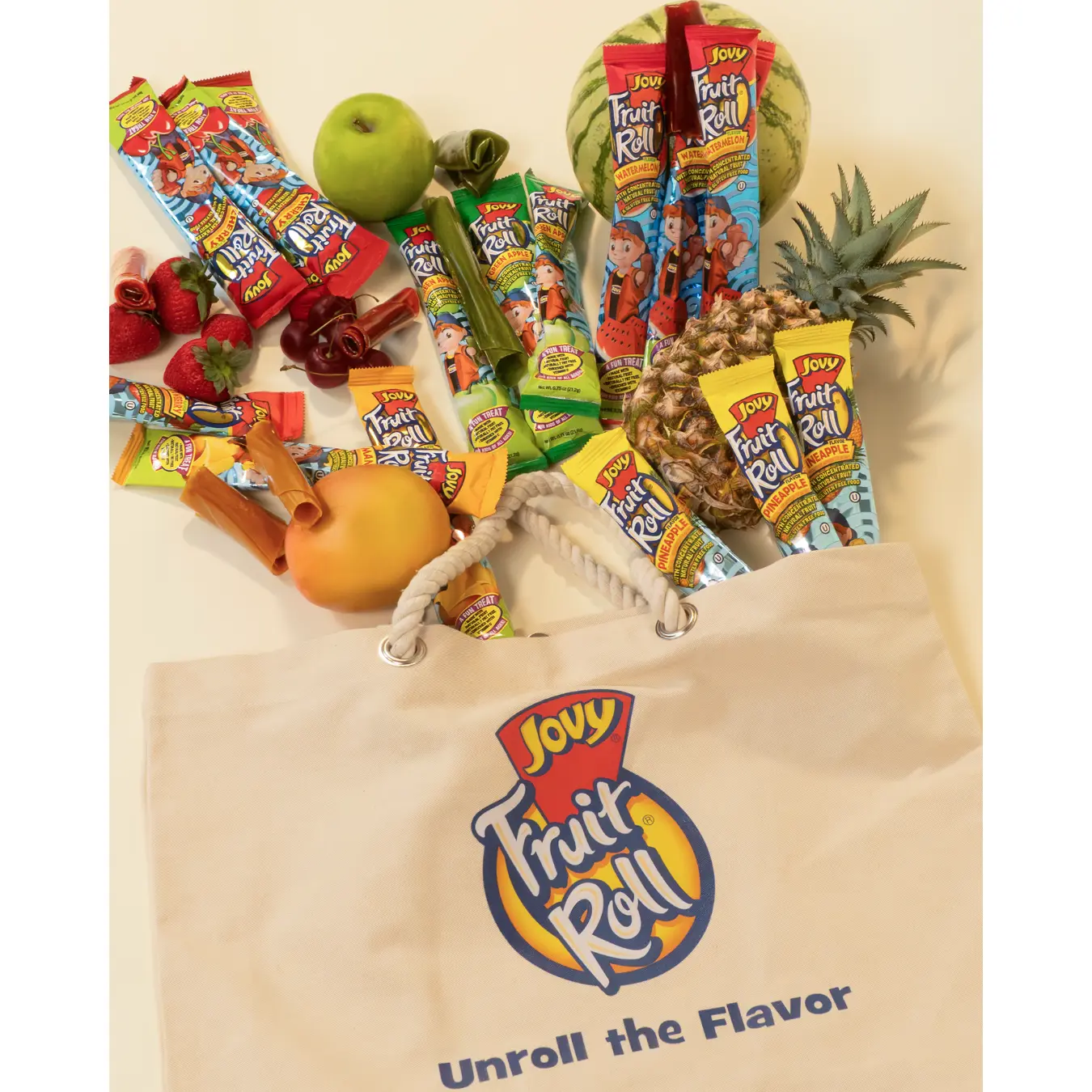 Unroll the Flavor Tote Bag + Variety Pack
