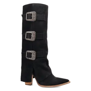 BUCKLE BUNNY SUEDE LEATHER BOOT